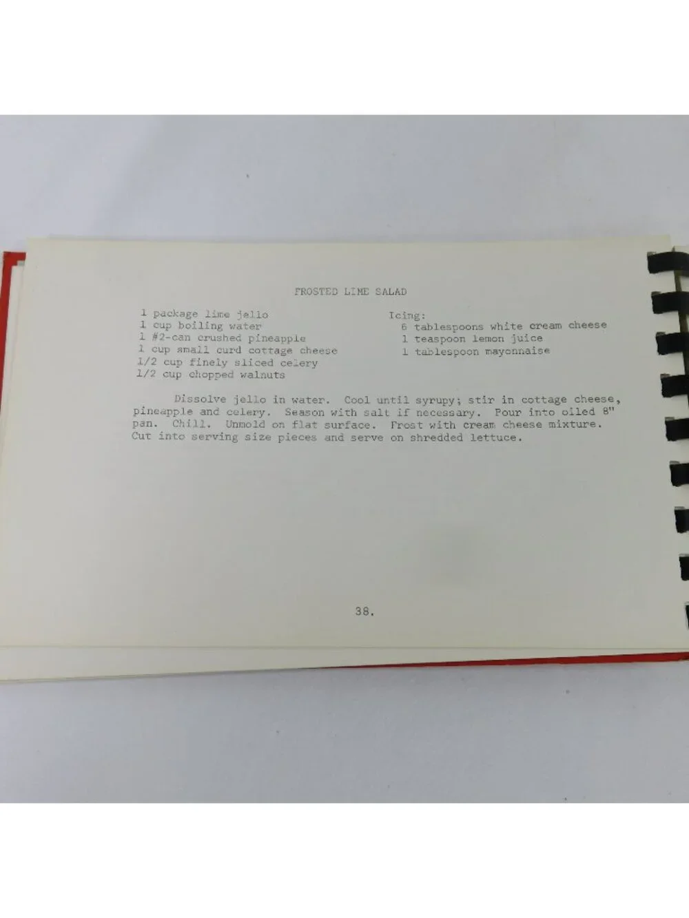 Luncheon Recipes for the Tired and Retired Cook Book Luncheon Scripps Memorial